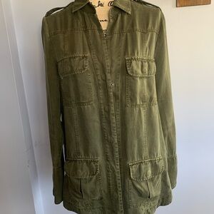 Willow & Clay utility jacket feels like suede